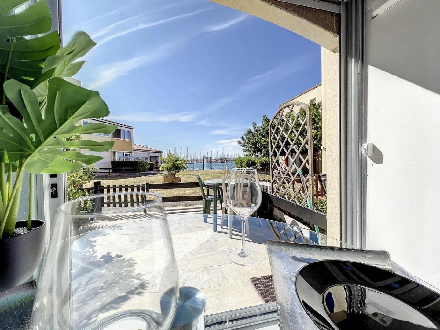 Studio Prestige Avec Terrasse, Ile Des Pecheurs, Vue Port Agde Eksteriør billede
