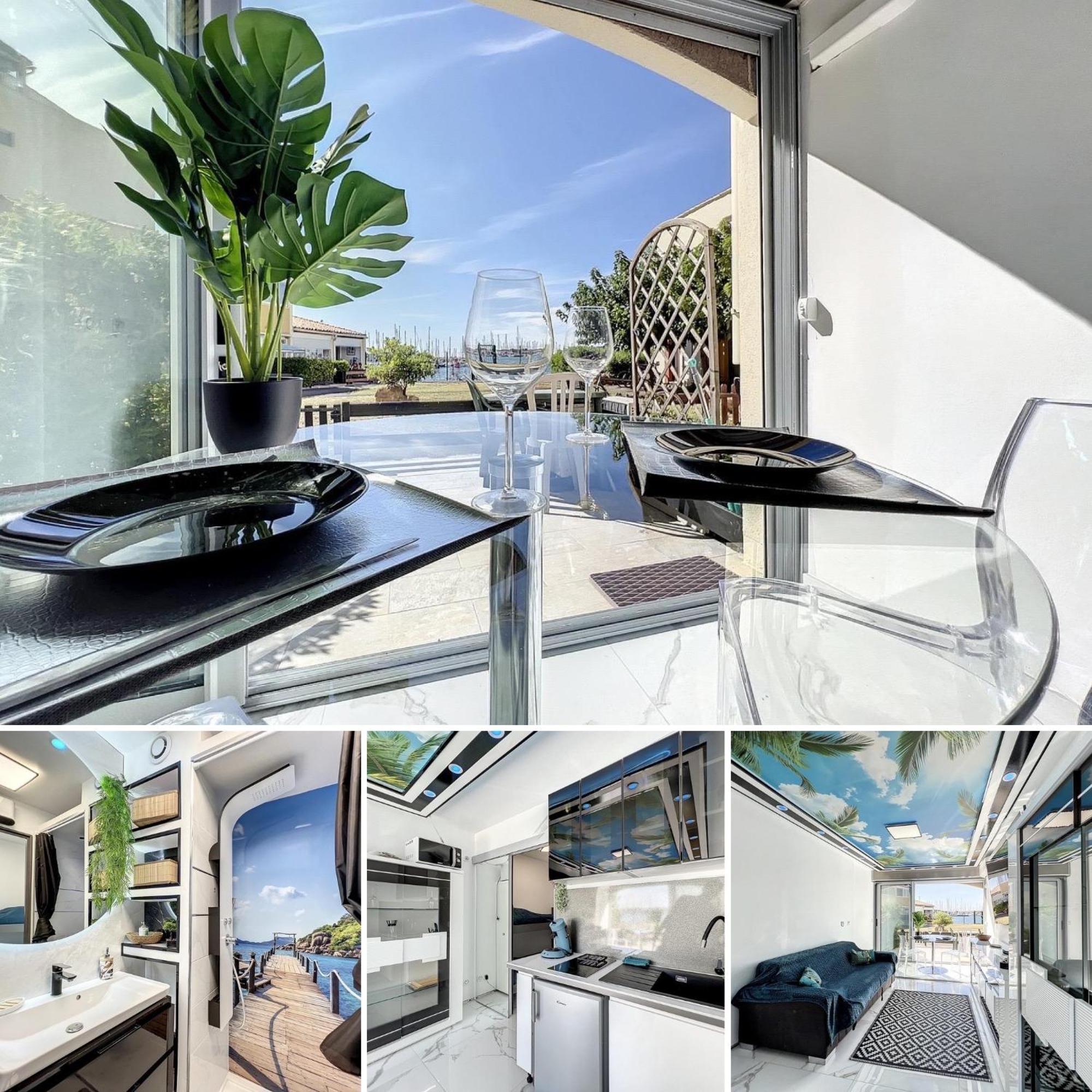 Studio Prestige Avec Terrasse, Ile Des Pecheurs, Vue Port Agde Eksteriør billede