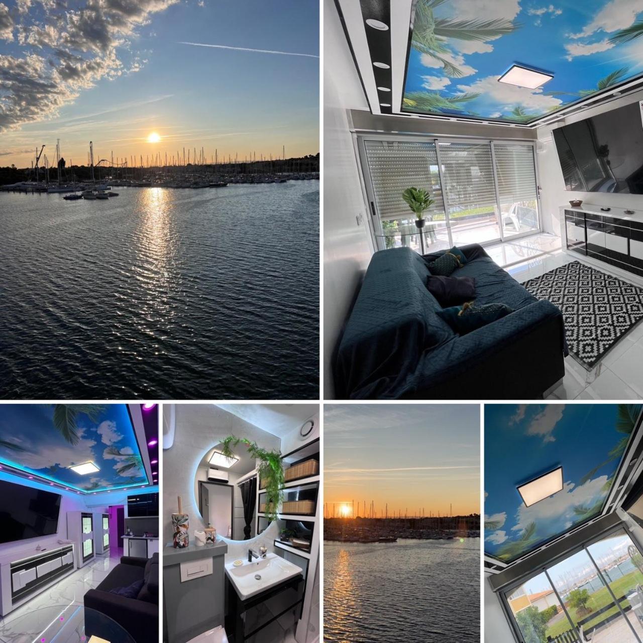 Studio Prestige Avec Terrasse, Ile Des Pecheurs, Vue Port Agde Eksteriør billede